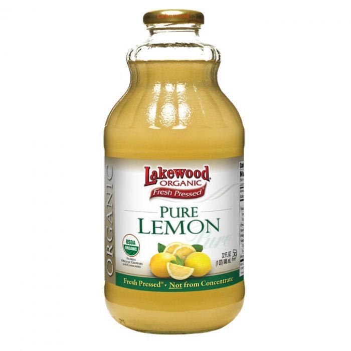 Lakewood Juice, Pure Lemon no added sugar) 946ml